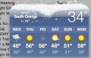 snow
