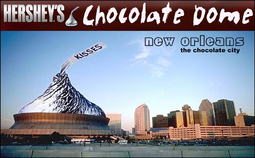 "I'm goin' down to Chocolate Town ..."